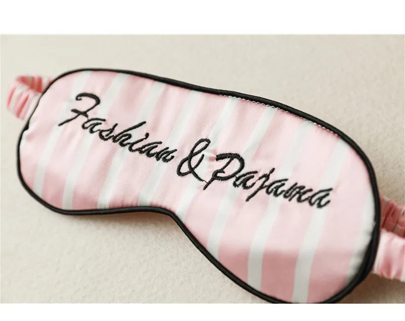 Pajama Sets Woman 7Pcs/Set Pyjamas Sexy Pink Striped Sleepwear Sumptuous Cute Loungewear