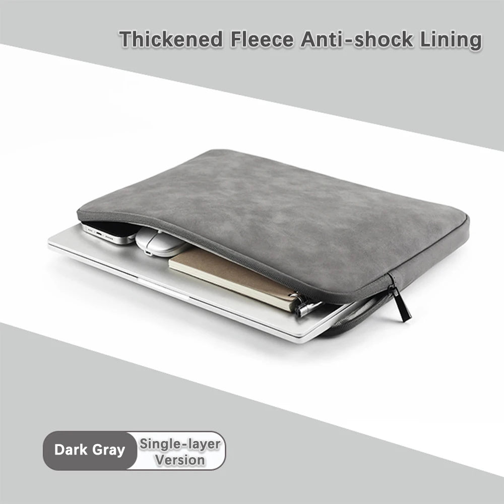 Tablet Sleeve Bags for 10.8-12.9 inch Handbag Case for iPad Samsung Xiaomi Lenovo Cover Shockproof Pouch Multi Pockets Anti-Dust