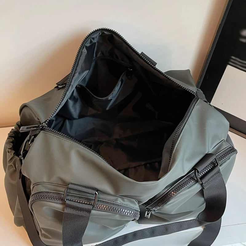 Gym Fitness Bag Large Storage Outdoor Travel Sports Training Commuting Camping Shoulder Bags Business Trip Crossbody Tote Pack