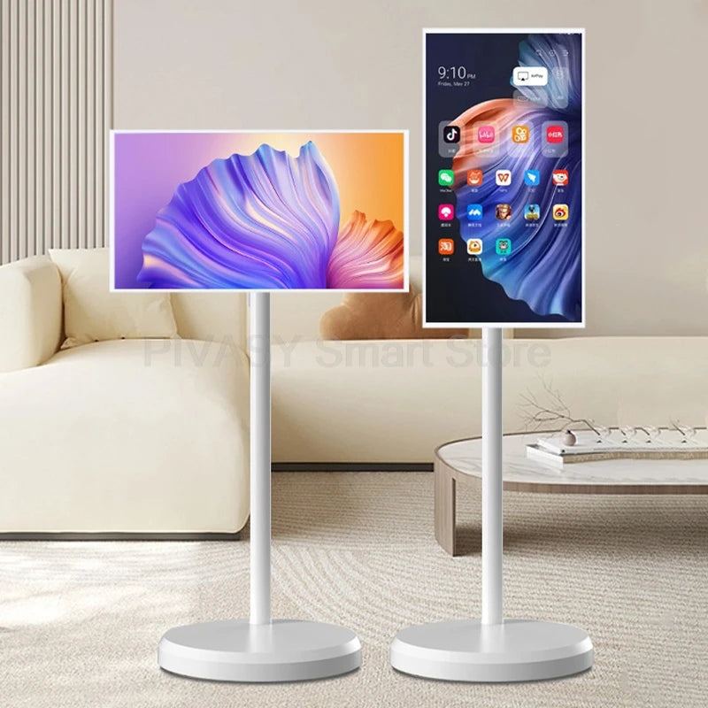 Popular 21.5 Inch Portable Smart Tv Smart Display Touch Screen Android 12 Indoor Conference Mobile Monitor for Gym Gaming Live