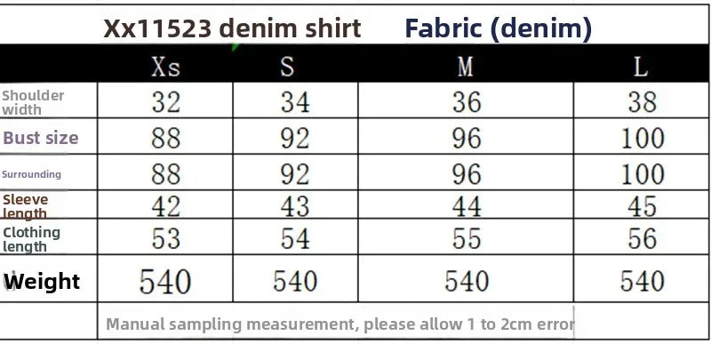 Fashion Casual Denim Shirt High Waist Wide Leg Pants Women's Independent Station Wind Clothing Satin Polyester Fiber AE Stock