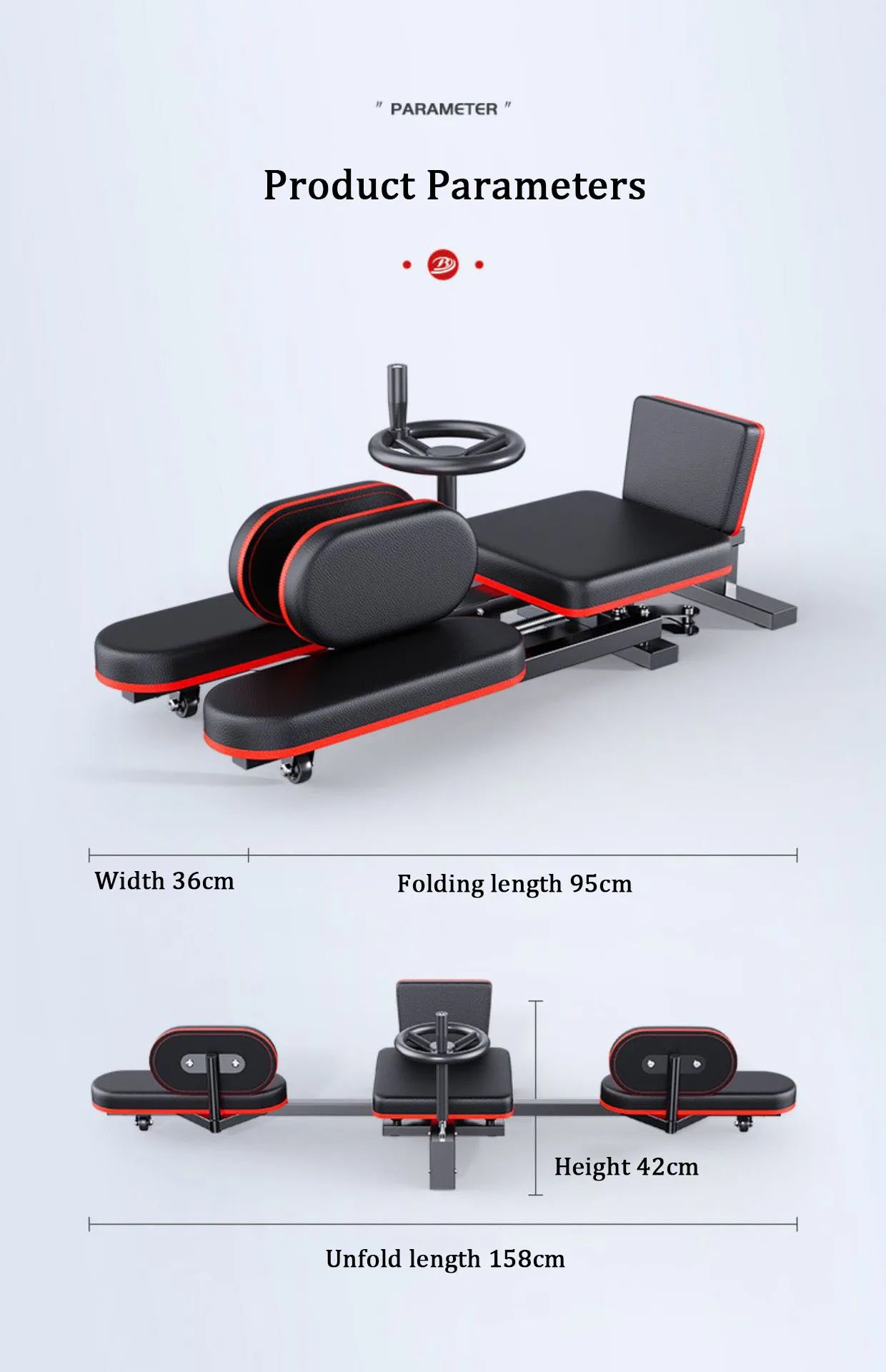 Leg Trainer Stretching Artifact Fitness Equipment Machine Physical Exercise Sports Home Gym Splitting Splitting The Hips Workout