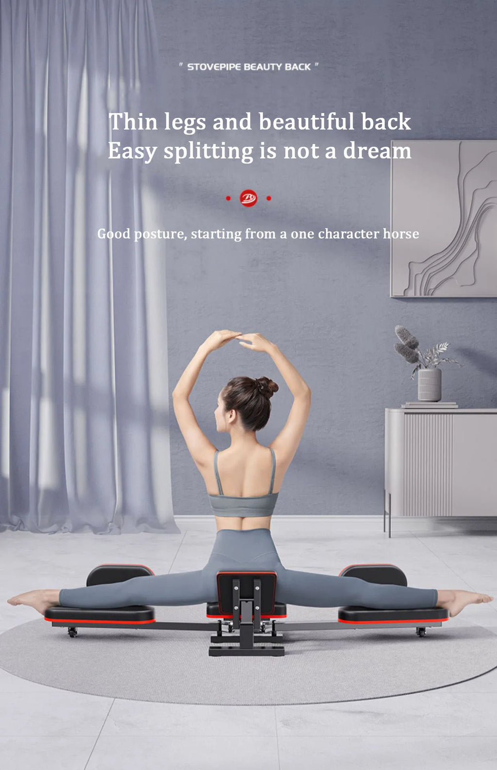 Leg Trainer Stretching Artifact Fitness Equipment Machine Physical Exercise Sports Home Gym Splitting Splitting The Hips Workout