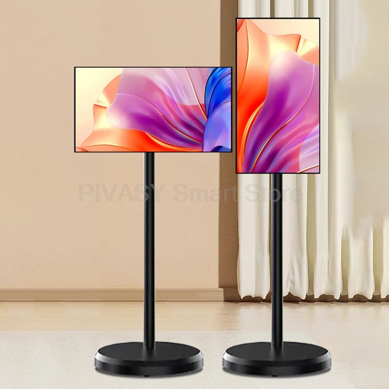 Popular 21.5 Inch Portable Smart Tv Smart Display Touch Screen Android 12 Indoor Conference Mobile Monitor for Gym Gaming Live
