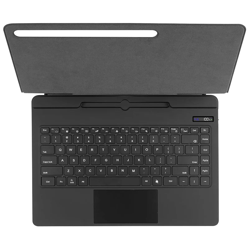 Bluetooth Magic Keyboard Case For Galaxy Tab S10 S9 S8 Ultra 14.6 Tablet Case Russian Arabic Spanish Portuguese French Keyboard