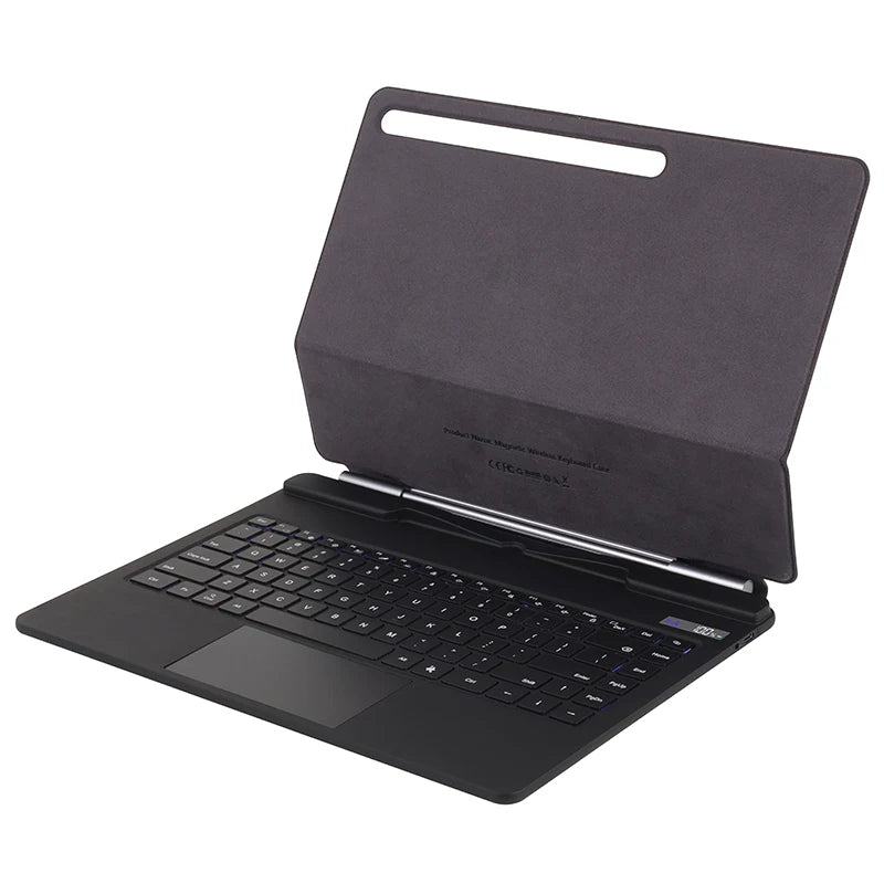 Bluetooth Magic Keyboard Case For Galaxy Tab S10 S9 S8 Ultra 14.6 Tablet Case Russian Arabic Spanish Portuguese French Keyboard