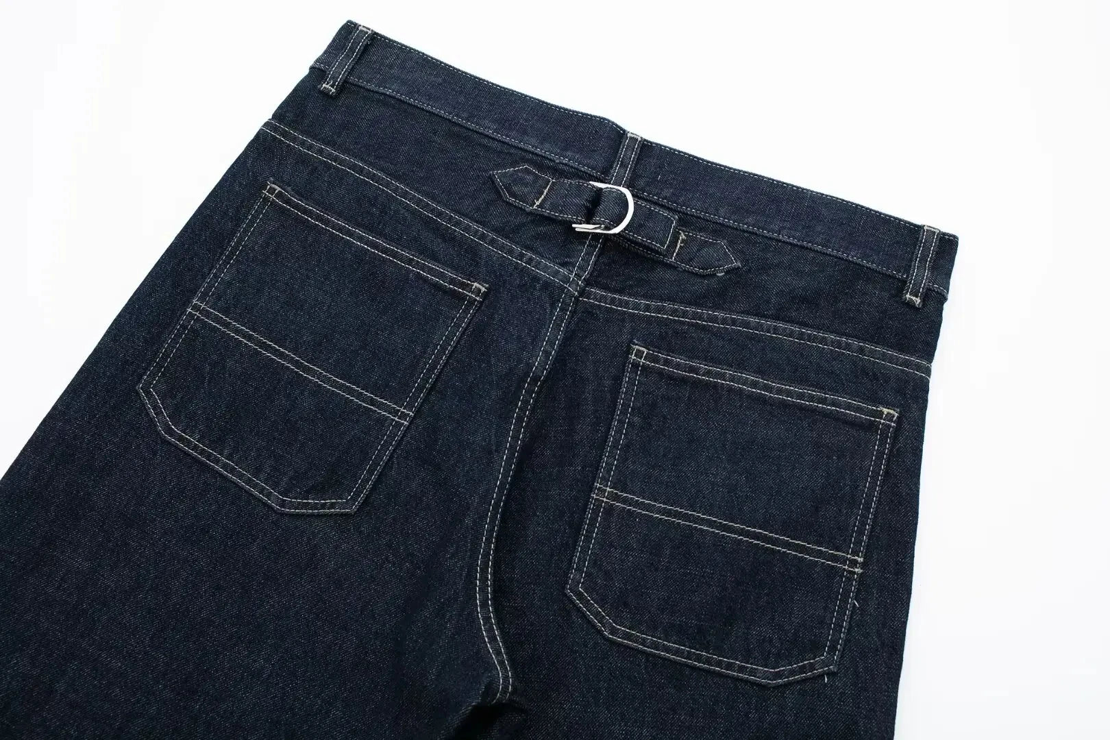 HH Women Fashion Denim Set Casual Lapel Long Sleeve Crop Jacket Buttons Female Vintage Wide Leg Loose Jeans Long Pants
