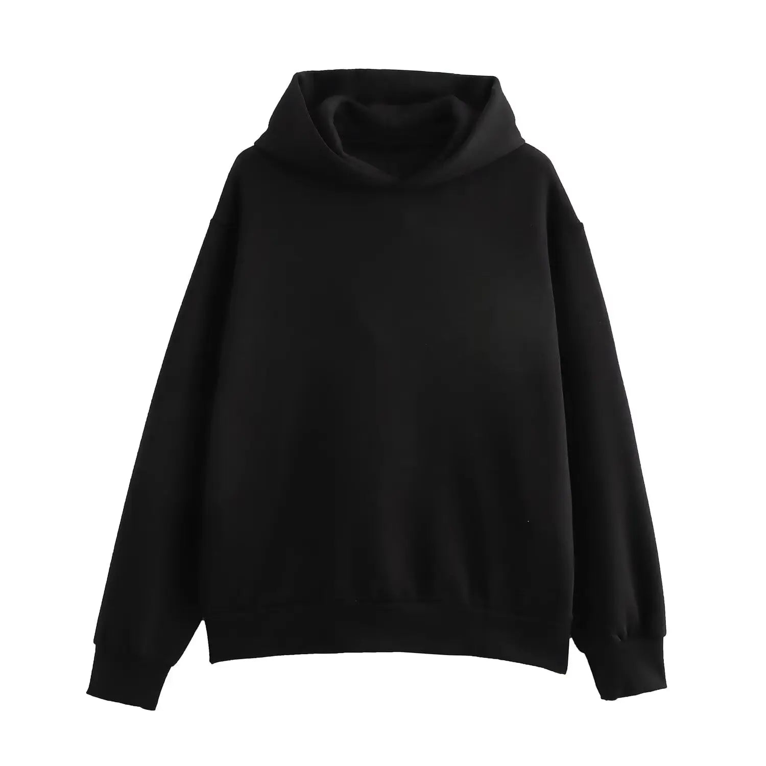 2025 Autumn/Winter new  women's multi-color selection classic simple all-in-one hooded loose long-sleeved hoodie sweatpants