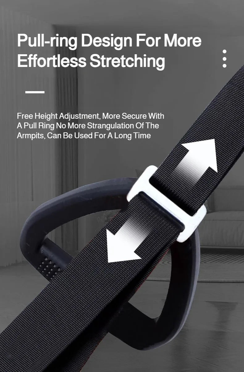 Home Lumbar Traction Belt Horizontal Bar Stretch Lumbar Suspension Belt Auxiliary Disc Protrusion Stretching Soothing Waist Belt