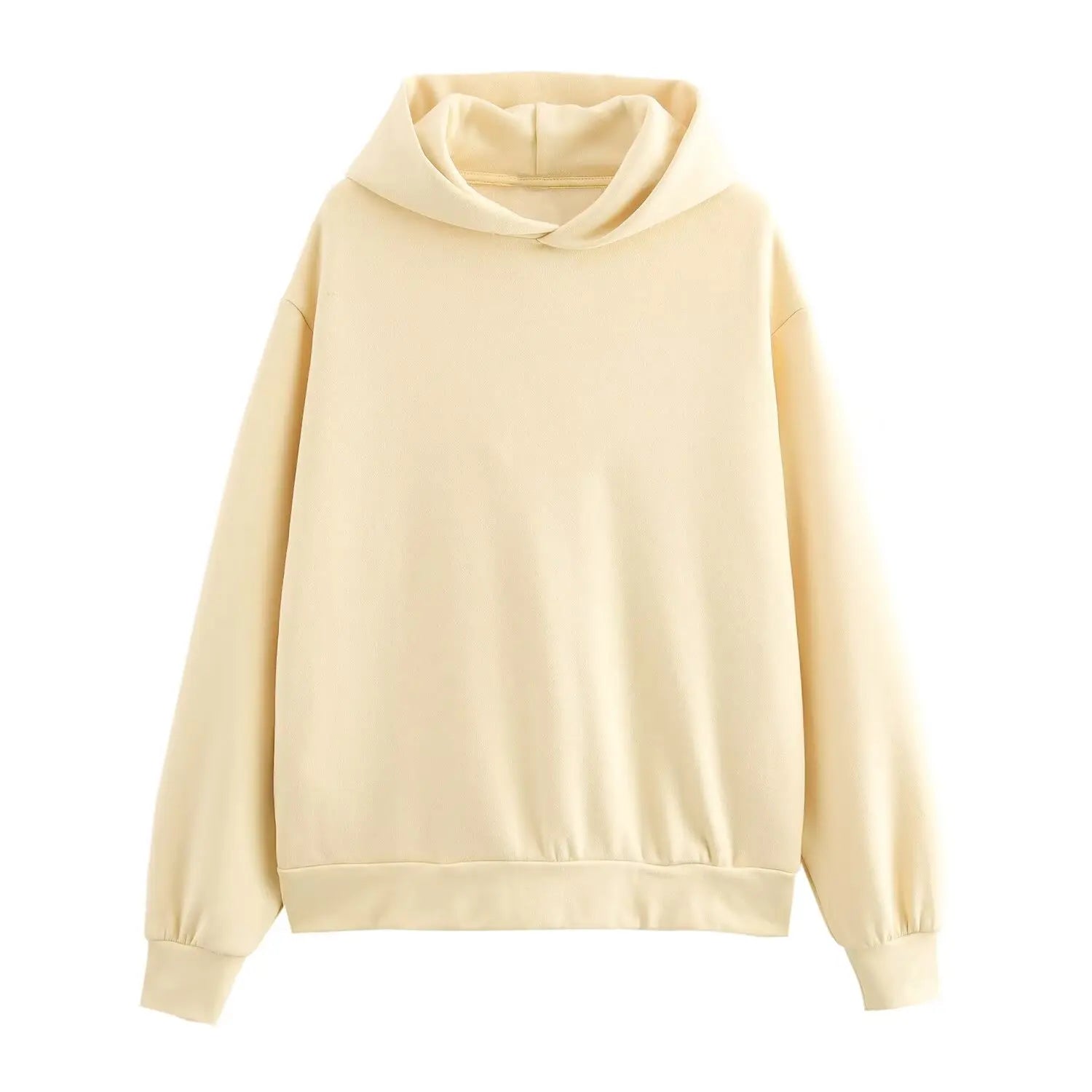 2025 Autumn/Winter new  women's multi-color selection classic simple all-in-one hooded loose long-sleeved hoodie sweatpants