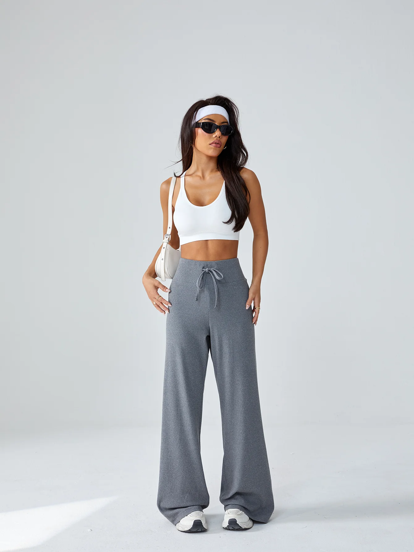 Gym Woman Clothing Sportswear Breathable Trousers Yoga-to-Street Chic Athleisure Fitness Pants Trendy Women's High-Waisted Yoga