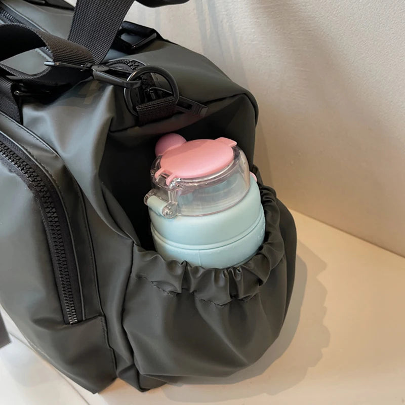 Gym Fitness Bag Large Storage Outdoor Travel Sports Training Commuting Camping Shoulder Bags Business Trip Crossbody Tote Pack