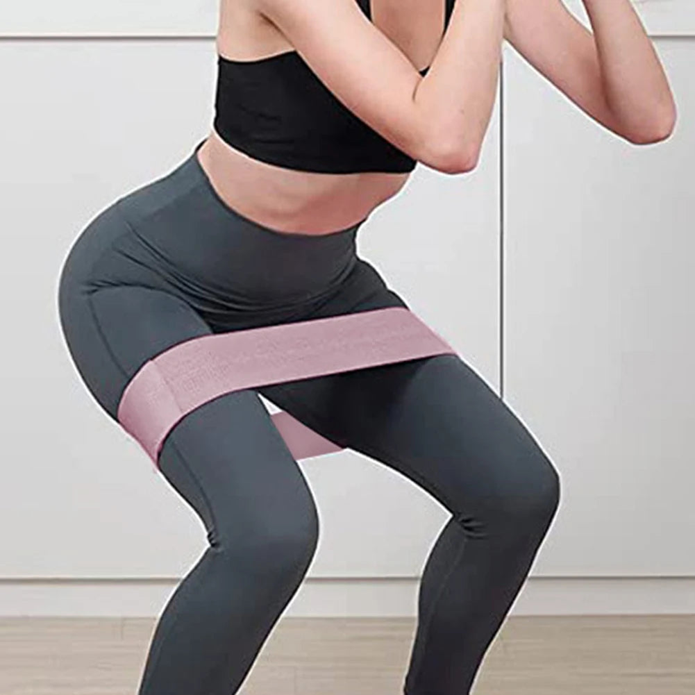 Resistance Hip Booty Bands Glute Thigh Elastic Workout Bands Squat Circle Stretch Fitness Strips Loops Yoga Gym Equipment