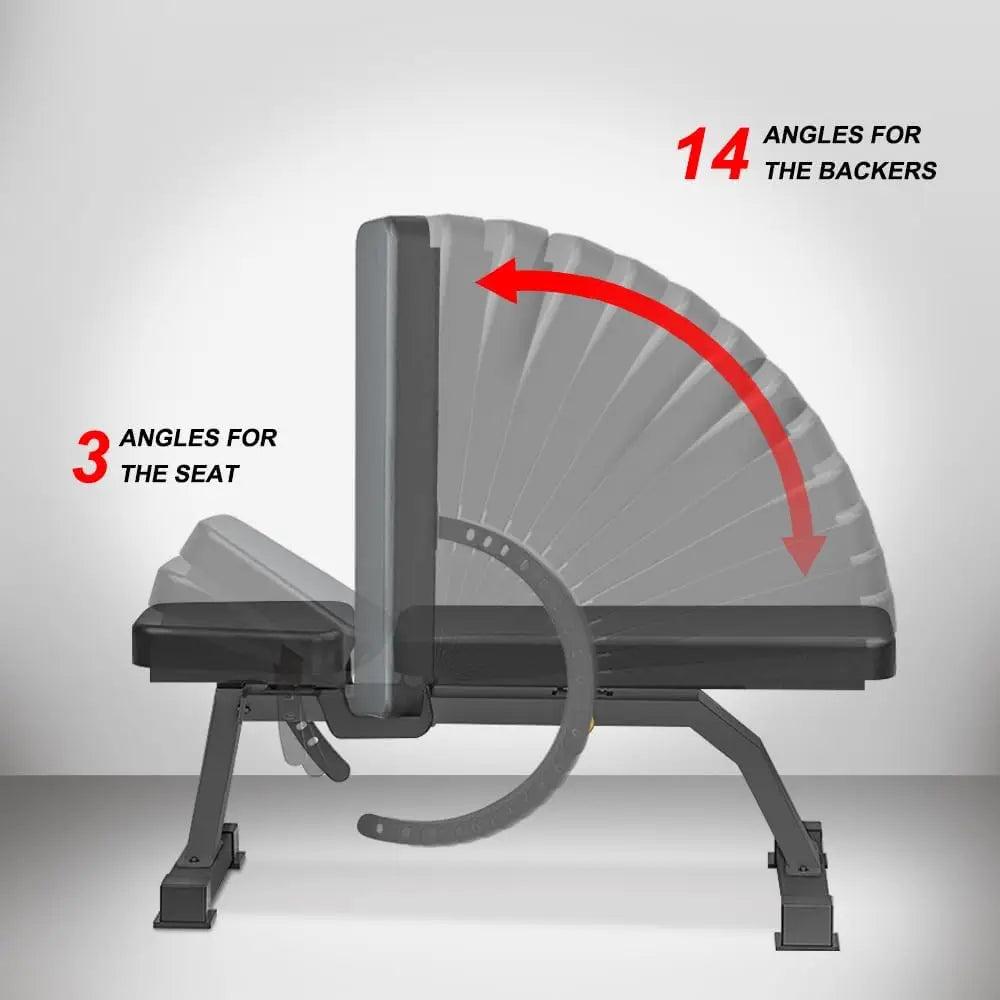 Adjustable Bench Professional Weight Bench Incline Flat Decline Sit Up Bench Dumbbell Stool