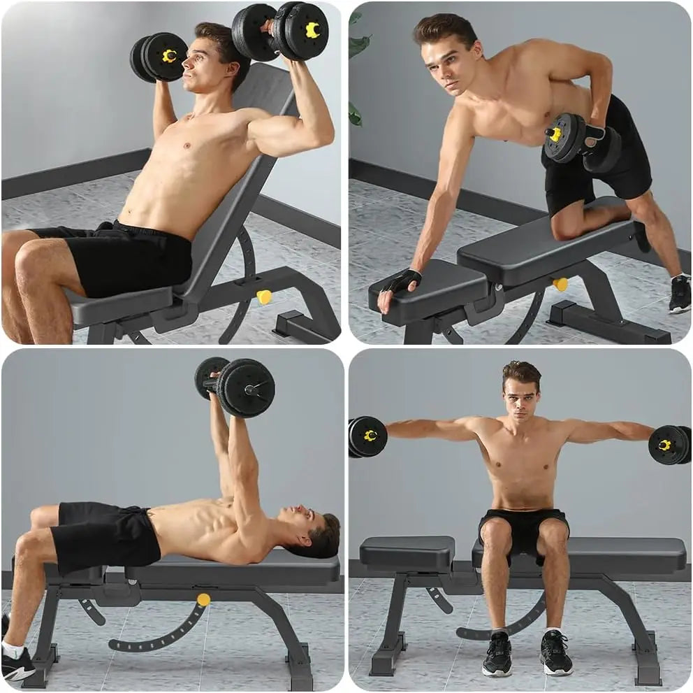 Adjustable Bench Professional Weight Bench Incline Flat Decline Sit Up Bench Dumbbell Stool