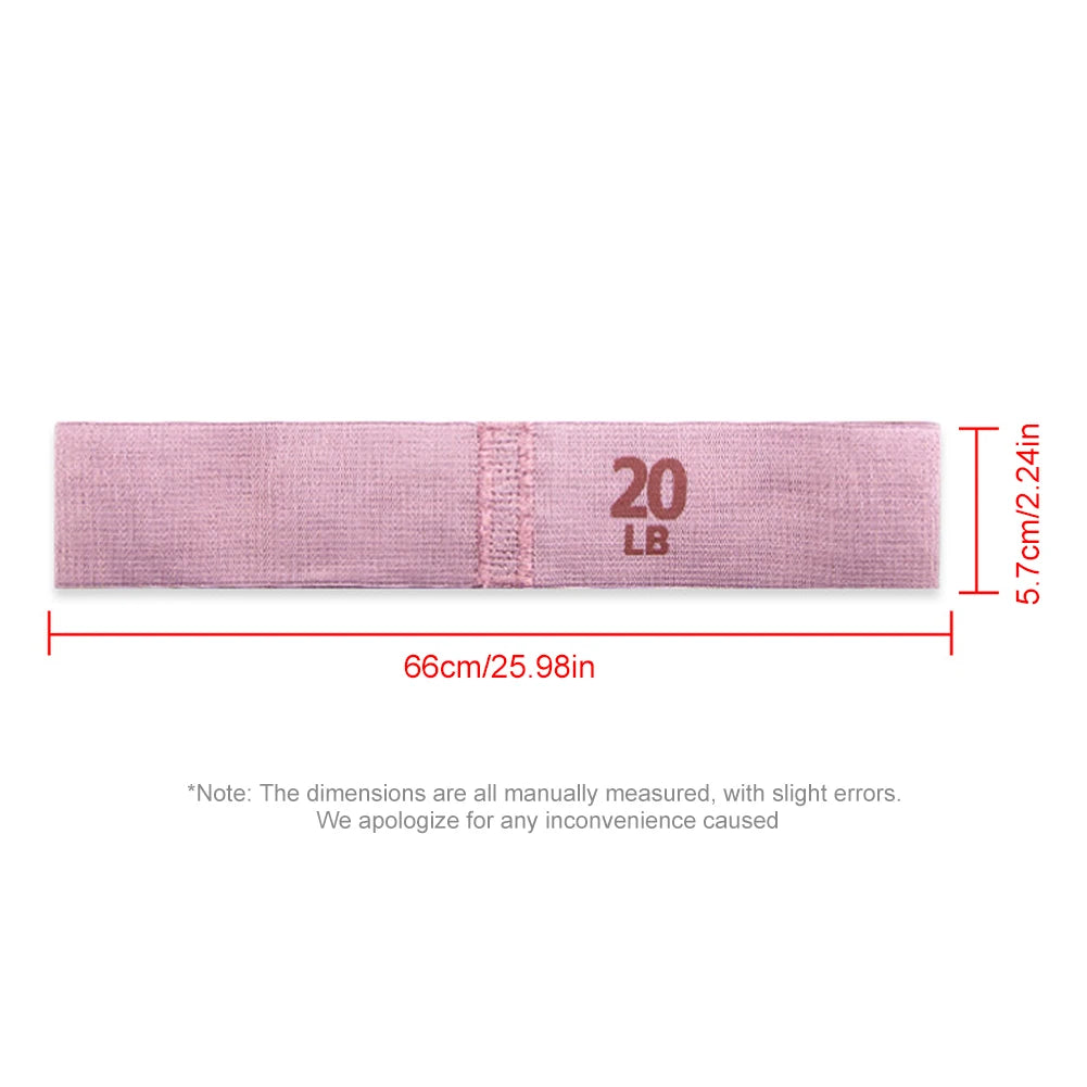 Resistance Hip Booty Bands Glute Thigh Elastic Workout Bands Squat Circle Stretch Fitness Strips Loops Yoga Gym Equipment