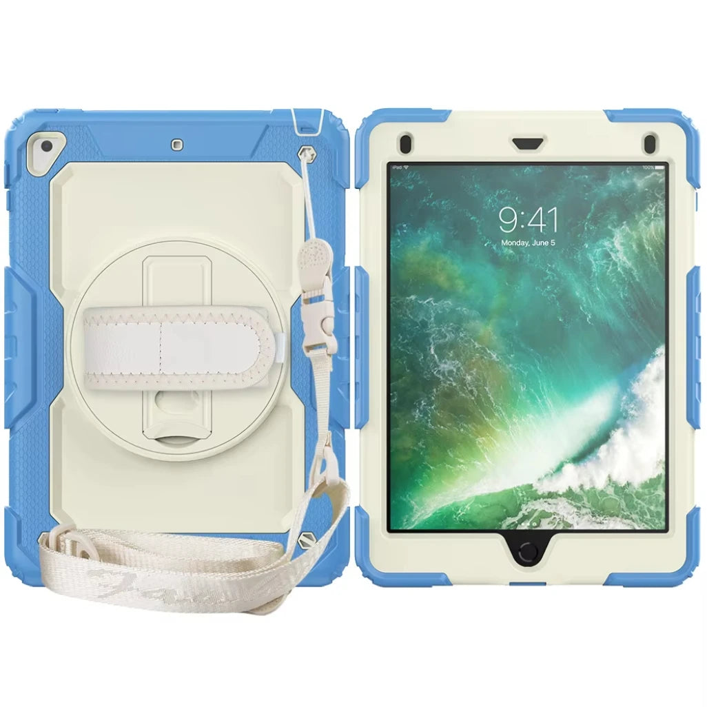 360 Rotating Tablet Case for IPad Air 4 5 10th 10.9 2022 Mini 6 Pro 9.7 9th 8th 7th 10.2 11 2020 2021 2018 Protective Cover