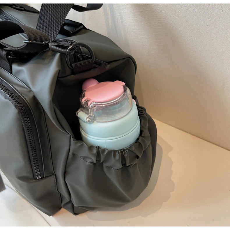 Gym Fitness Bag Large Storage Outdoor Travel Sports Training Commuting Camping Shoulder Bags Business Trip Crossbody Tote Pack