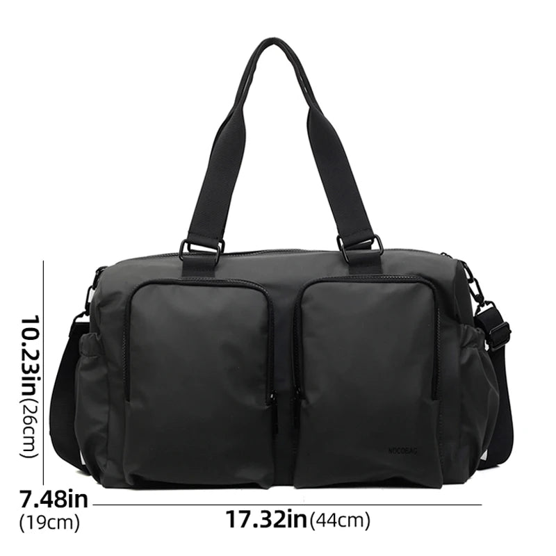 Gym Fitness Bag Large Storage Outdoor Travel Sports Training Commuting Camping Shoulder Bags Business Trip Crossbody Tote Pack