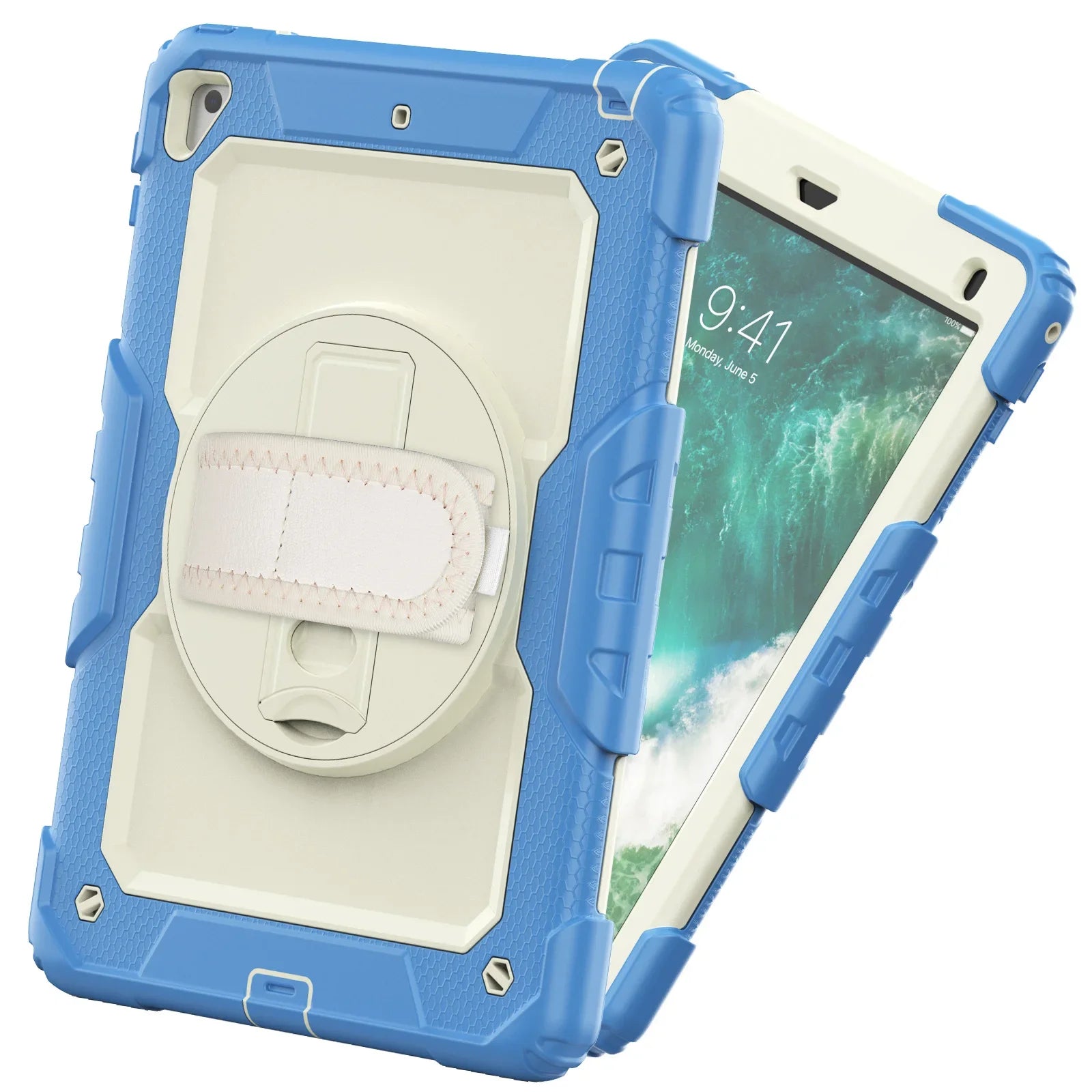 360 Rotating Tablet Case for IPad Air 4 5 10th 10.9 2022 Mini 6 Pro 9.7 9th 8th 7th 10.2 11 2020 2021 2018 Protective Cover