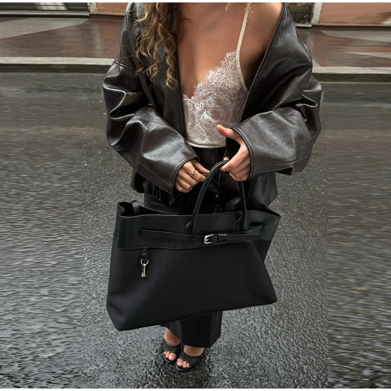 Y2K Pu Leather Women Skirt Set Street Solid Long Sleeve Stand Zippers Jacket Split Skirts 2025 Autumn Fashion Lady Outfit