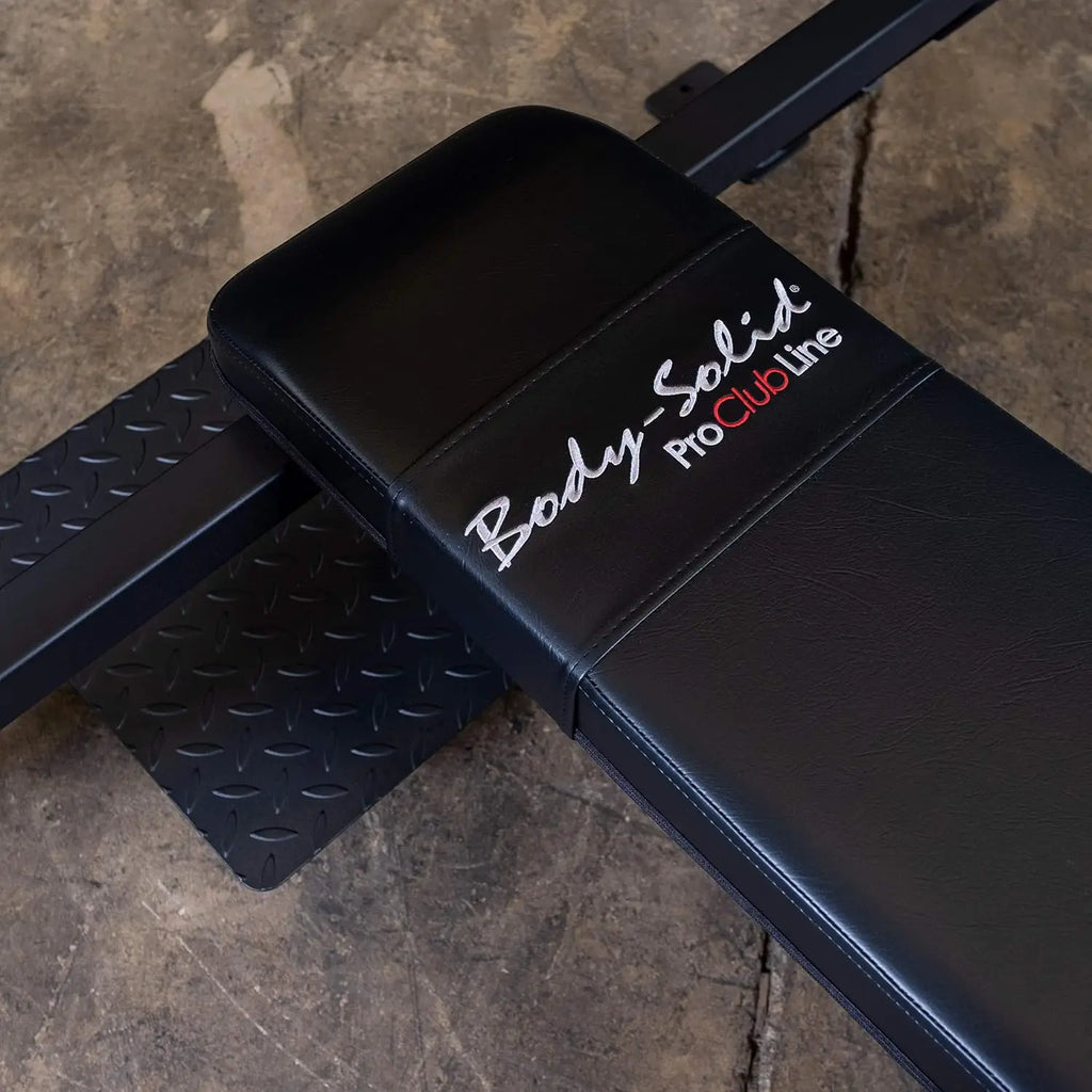 Fixed Flat Bench by for Weightlifting and Strength Training with Spotter Platform