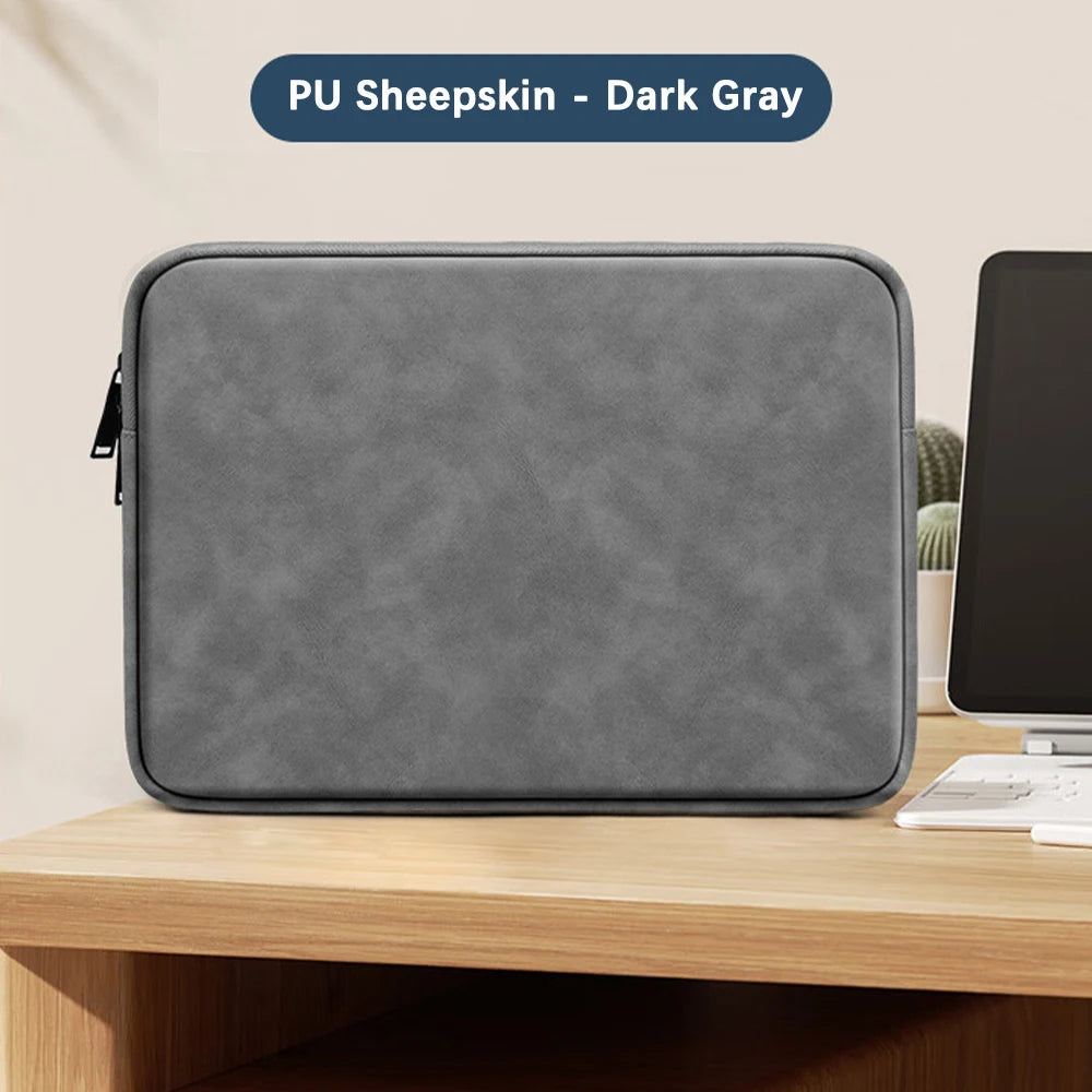 Tablet Sleeve Bags for 10.8-12.9 inch Handbag Case for iPad Samsung Xiaomi Lenovo Cover Shockproof Pouch Multi Pockets Anti-Dust