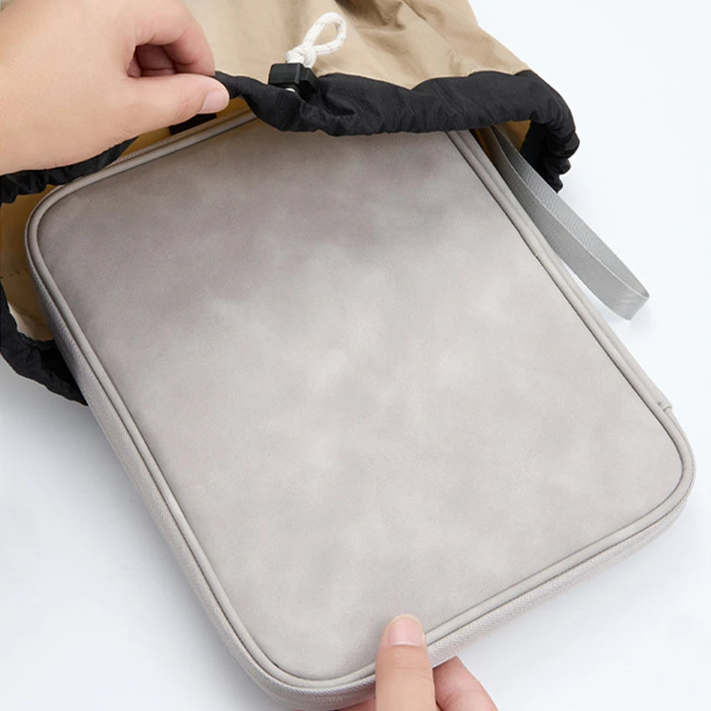 Tablet Sleeve Bags for 10.8-12.9 inch Handbag Case for iPad Samsung Xiaomi Lenovo Cover Shockproof Pouch Multi Pockets Anti-Dust