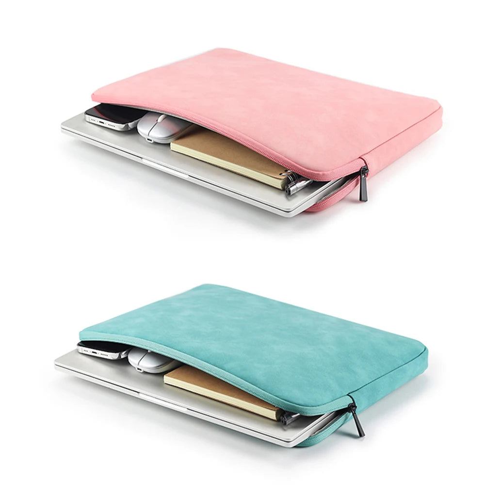 Tablet Sleeve Bags for 10.8-12.9 inch Handbag Case for iPad Samsung Xiaomi Lenovo Cover Shockproof Pouch Multi Pockets Anti-Dust