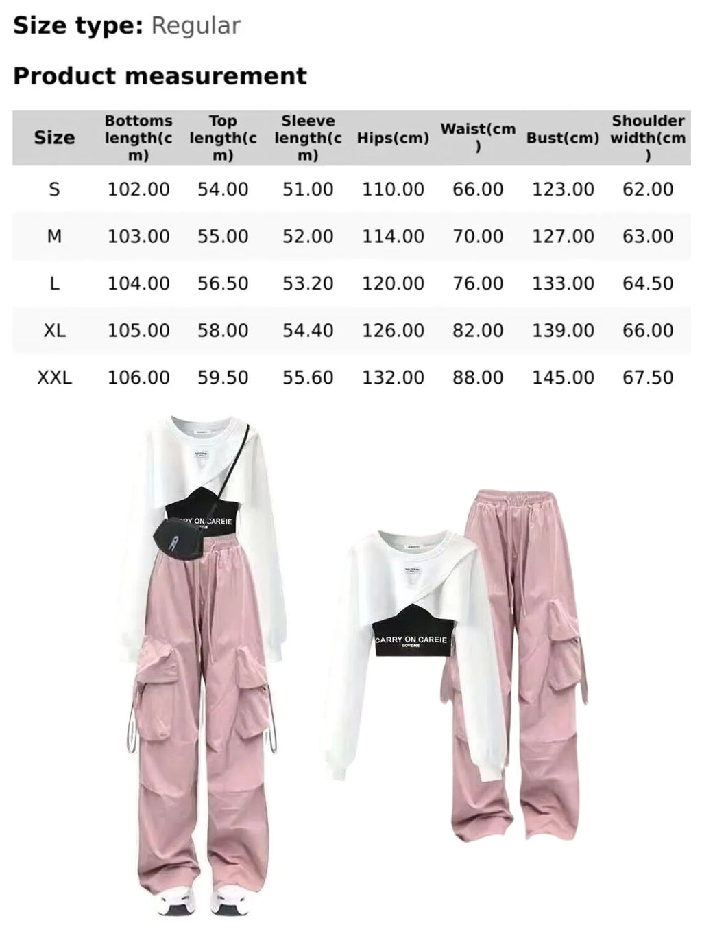 Y2K Women's Suits Comfortable and Energetic Casual Loose Sportswear with Pockets and Drawstrings Women's Clothing