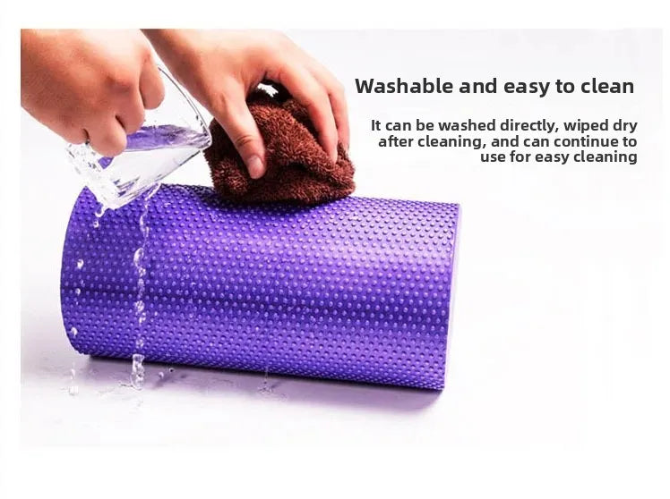 EVA Yoga Foam Roller High Density for Pilates Yoga Muscle Massage and Fitness Sizes 30cm Diameter 10CM Unisex