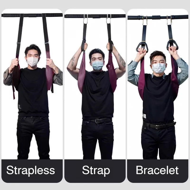 Home Lumbar Traction Belt Horizontal Bar Stretch Lumbar Suspension Belt Auxiliary Disc Protrusion Stretching Soothing Waist Belt