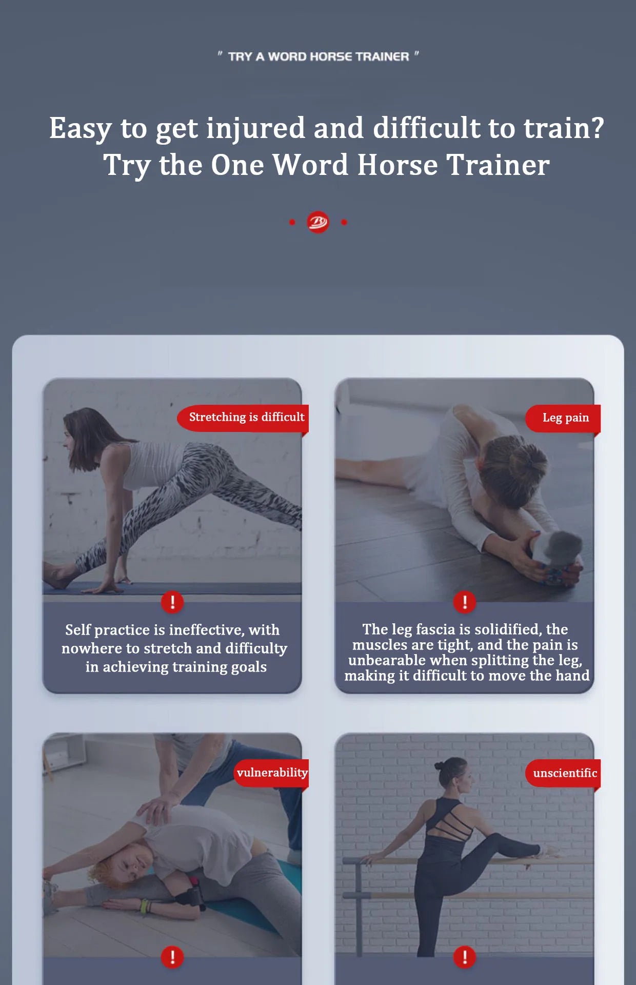 Leg Trainer Stretching Artifact Fitness Equipment Machine Physical Exercise Sports Home Gym Splitting Splitting The Hips Workout