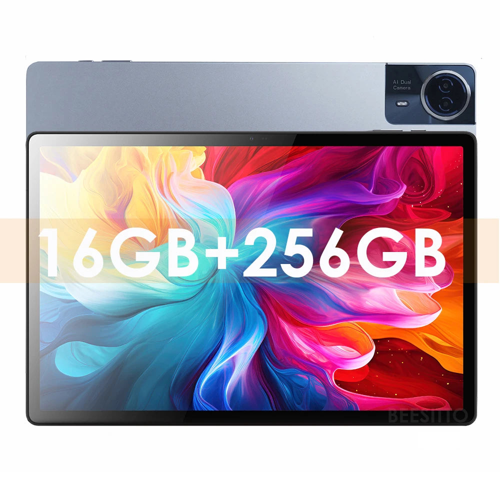 2025 Original New 14.1 Inch Big Screen 1920x1200 16GB +512GB ROM Tablets Android 14 Octa Core 4G LTE  Type-C GPS 12000mAH