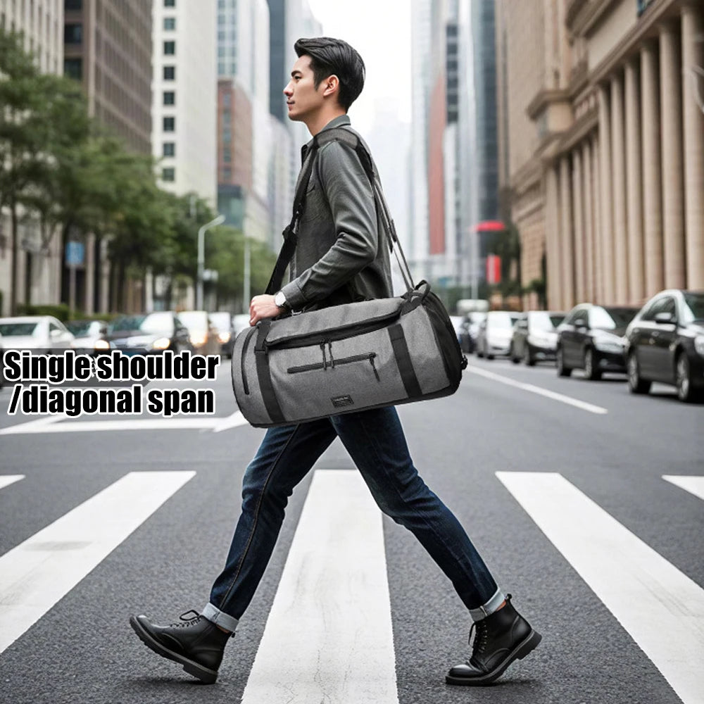 Gym Bags Large Gym Backpack Multiple Pockets Sport Duffle Bags with Shoe & Wet Compartment for Workout Travel Weekend Overnight