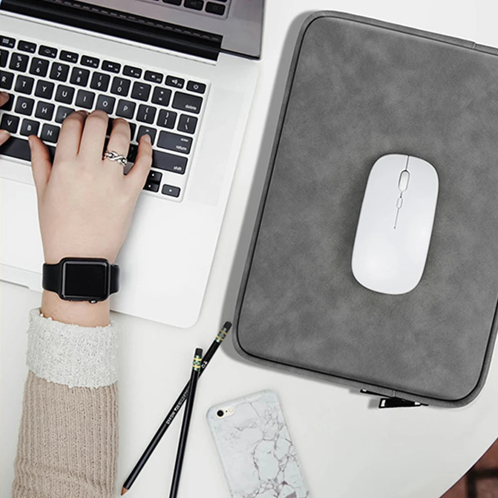 Tablet Sleeve Bags for 10.8-12.9 inch Handbag Case for iPad Samsung Xiaomi Lenovo Cover Shockproof Pouch Multi Pockets Anti-Dust