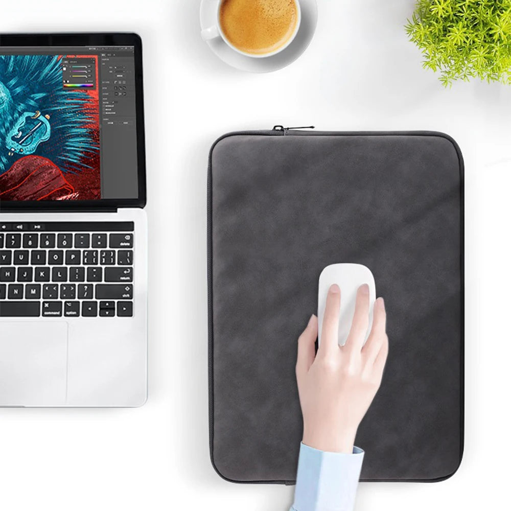 Tablet Sleeve Bags for 10.8-12.9 inch Handbag Case for iPad Samsung Xiaomi Lenovo Cover Shockproof Pouch Multi Pockets Anti-Dust