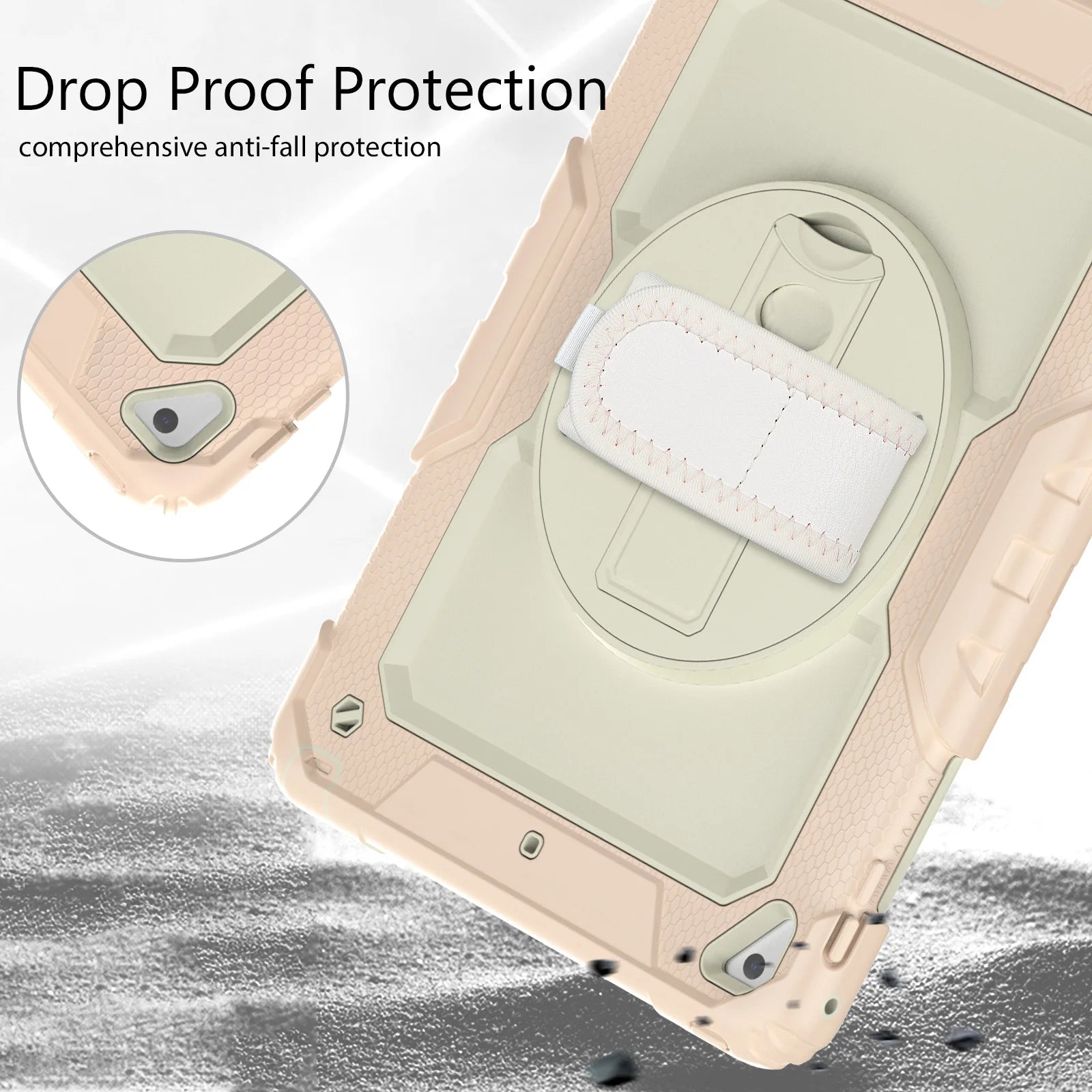 360 Rotating Tablet Case for IPad Air 4 5 10th 10.9 2022 Mini 6 Pro 9.7 9th 8th 7th 10.2 11 2020 2021 2018 Protective Cover