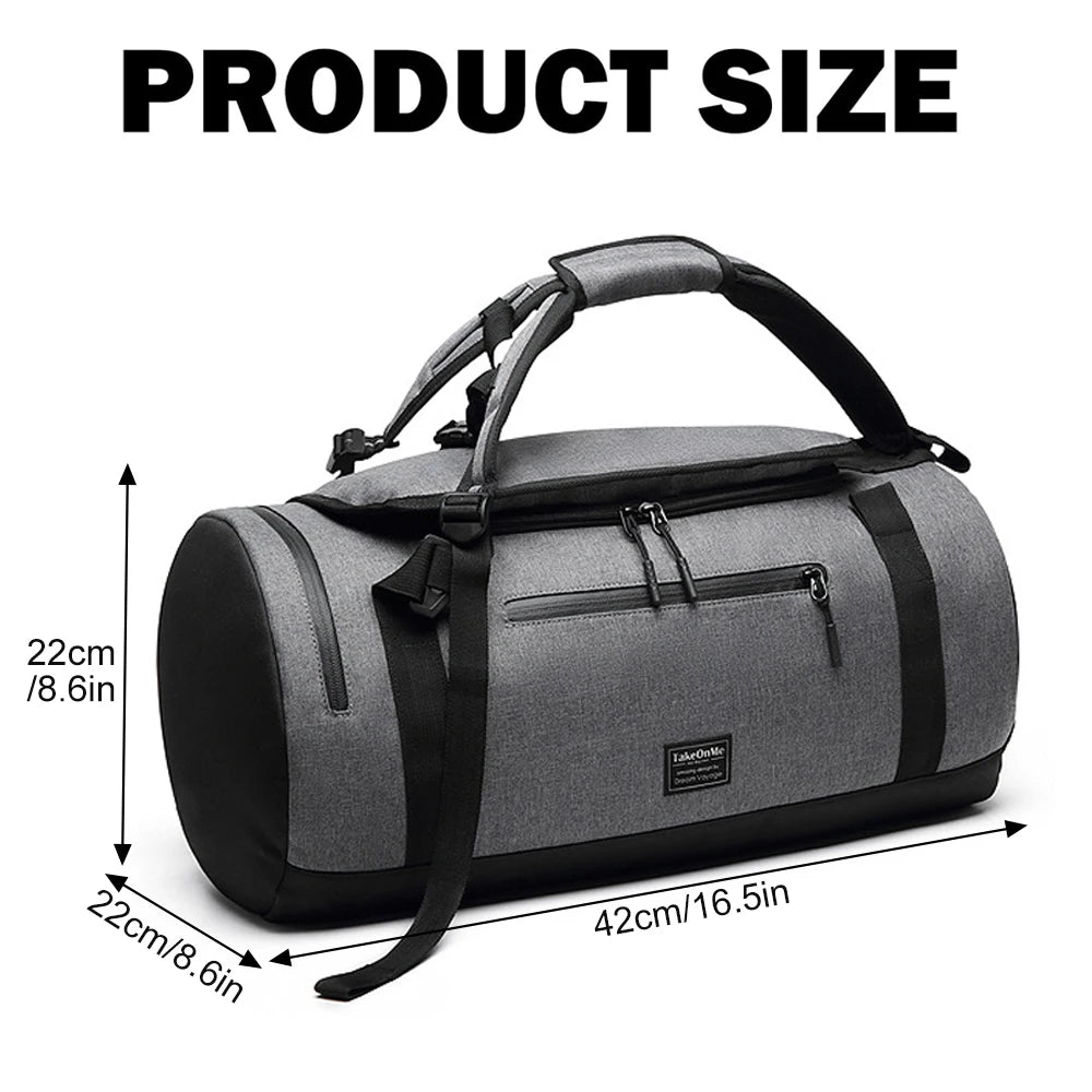 Gym Bags Large Gym Backpack Multiple Pockets Sport Duffle Bags with Shoe & Wet Compartment for Workout Travel Weekend Overnight