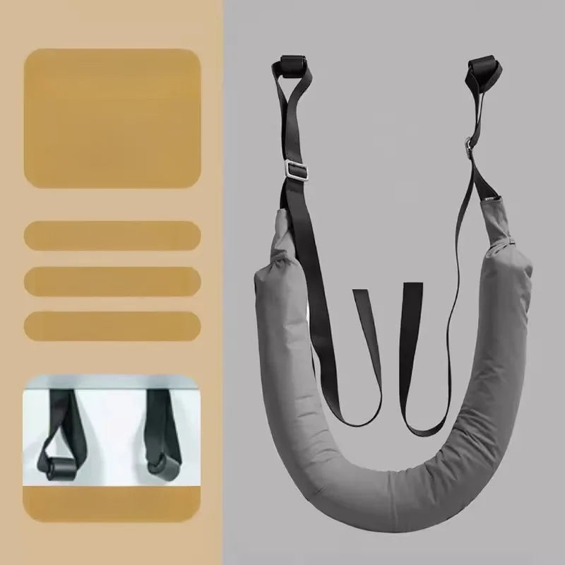 Home Lumbar Traction Belt Horizontal Bar Stretch Lumbar Suspension Belt Auxiliary Disc Protrusion Stretching Soothing Waist Belt